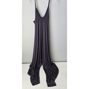 Miracle Berry Gray Hareem Jumpsuit One Size Yoga Roomy Oversize Comfy Lounge